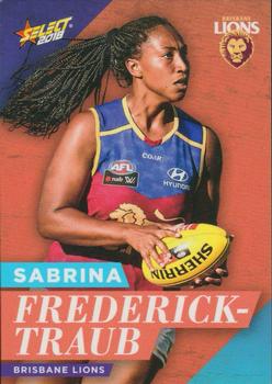 2018 Select Footy Stars #228 Sabrina Frederick-Traub Front
